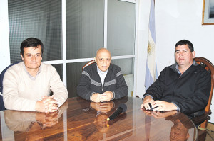 Marcelo Tellagorri, Adrián Bolasell y Danilo Lapadú