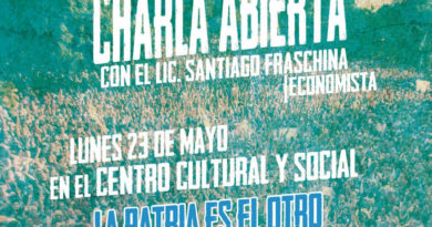 Se presentaba ayer en Salto el economista Santiago Fraschina