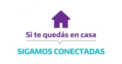 “Quedate en casa, pero sigamos conectadas”: la nueva campaña del Ministerio de Mujeres