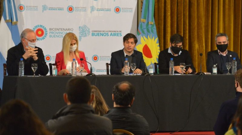 Axel Kicillof presentó el programa Bonaerenses Solidarios y Solidarias