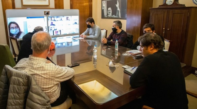 Kicillof encabezó un encuentro con el Comité de Expertos de la Provincia