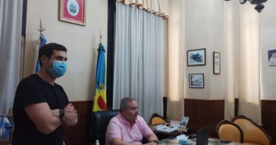 Alessandro participó hoy de manera virtual, del lanzamiento del Programa Municipios de Pié