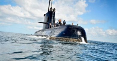 Homenaje a los 44 tripulantes del submarino ARA San Juan