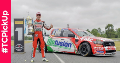 TC Pick up marcado a fuego: Gianini Bi campeón