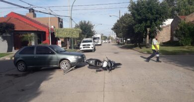 Otros dos accidentes de tránsito con lesionados de distinta consideración