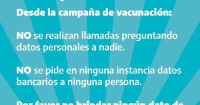 Comunicado de la campaña «Vacunate Buenos Aires»