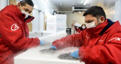 Llegaron al país un millón de vacunas Sinopharm provenientes de China