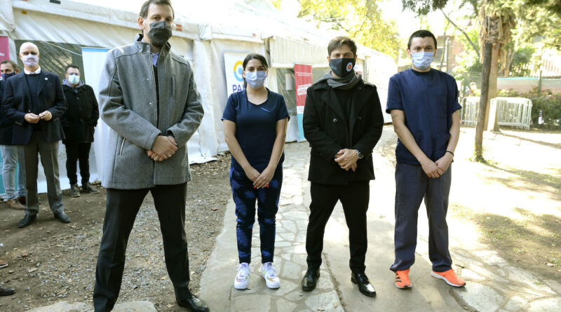 Kicillof anunció una nueva línea de créditos para enfermeras y enfermeros