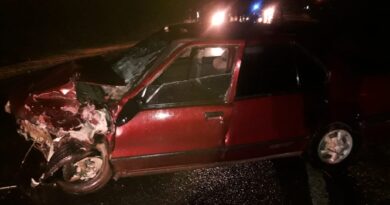 Accidente de tránsito en Ruta 191