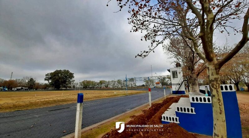 Obras en el Polideportivo municipal