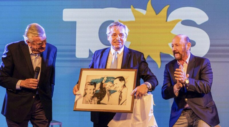 Alberto Fernández participó del homenaje del PJ a Juan Domingo Perón