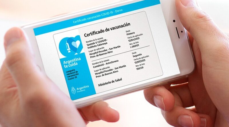 Provincia: paso a paso, cómo tramitar el certificado digital de vacunación