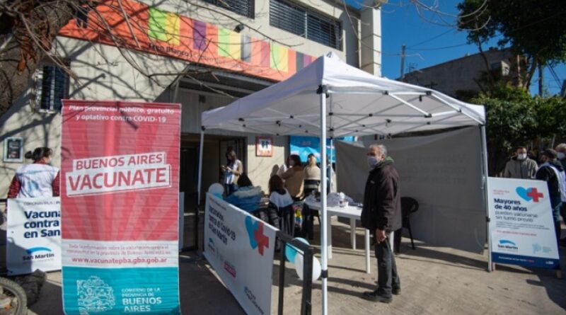 Vacunación: Más de 65 mil bonaerenses fueron inmunizados durante el finde