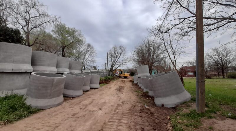 2°Etapa Av. Rebagliatti: Comenzó la construcción de desagues pluviales