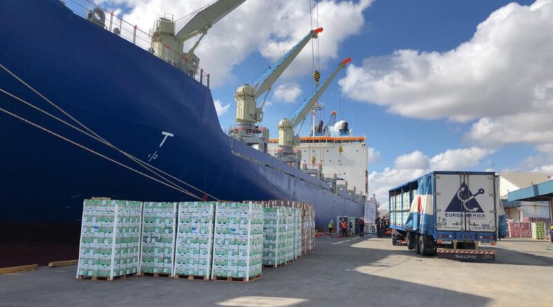 El Ministerio de Agricultura certificó embarque histórico de cítricos argentinos