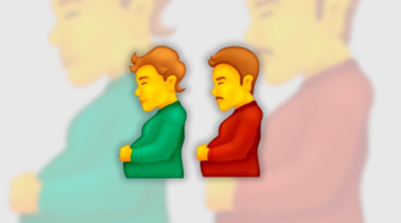 «Hombre embarazado» y «persona embarazada», dos nuevos emojis inclusivos