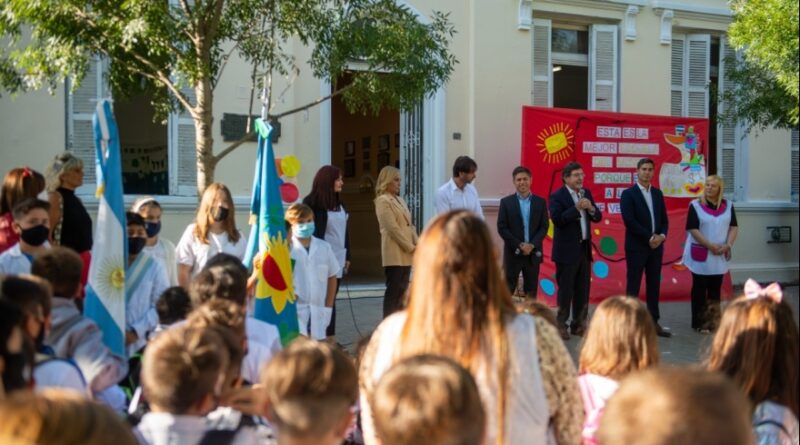 Inicio al ciclo lectivo 2022 en todo el territorio bonaerense