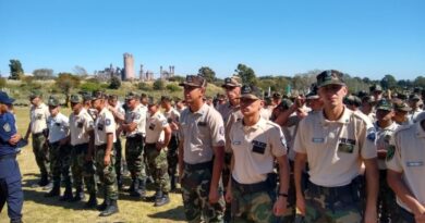 Presentan a los primeros egresados de la Policía Rural bonaerenses