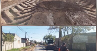 CONTINÚA EL PLAN DE RECUPERACIÓN VIAL.