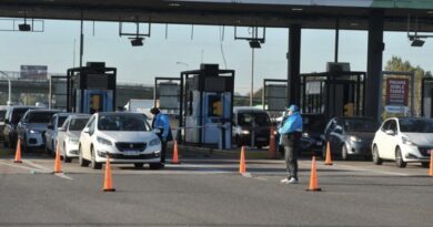 Peajes en rutas y autovías aumentarían un 39%