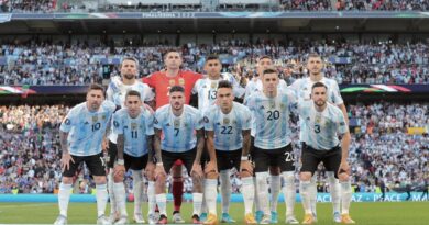 Argentina es tercera en el ranking mundial de la FIFA y superó a Francia