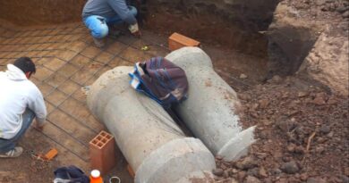 Avanza la obra hidráulica de calle África