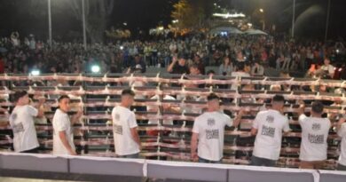 El salame de Tandil se consagró el más largo del mundo