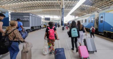 El uso del tren creció un 70% en vacaciones