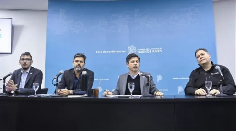Kicillof reclamará 0 mil millones a Nación y pide retomar obras hídricas paralizadas